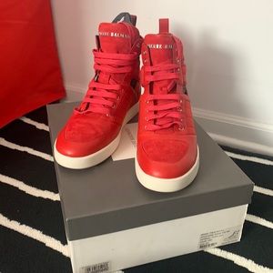 PIERRE BALMAIN Men’s Hightop sneakers Brand New! Size 44 US 10 $300